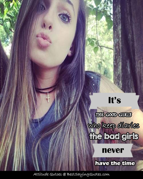Attitude Quotes About Badass Girls