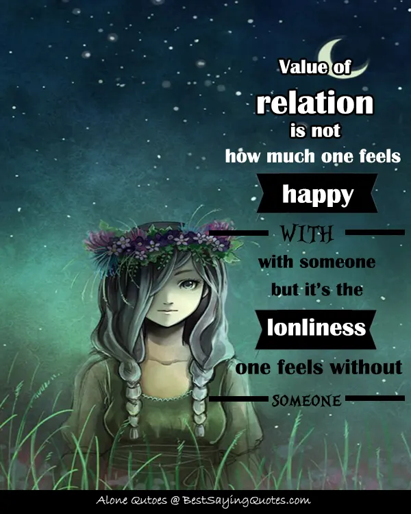 Alone Without You Quote