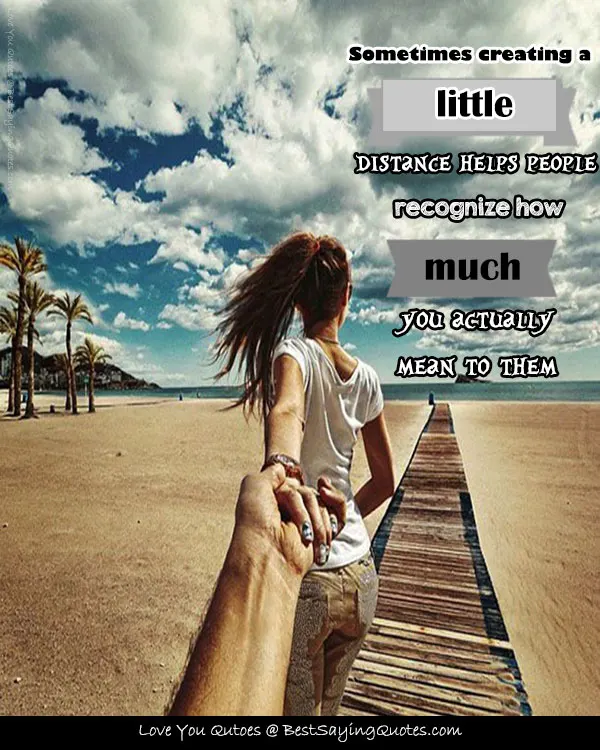 Loving From Distance Quotes